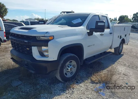 2020 Chevrolet Silverado 2500Hd 2Wd Long Bed Wt из США, поврежденный, VIN 1GB2WLE77LF261579